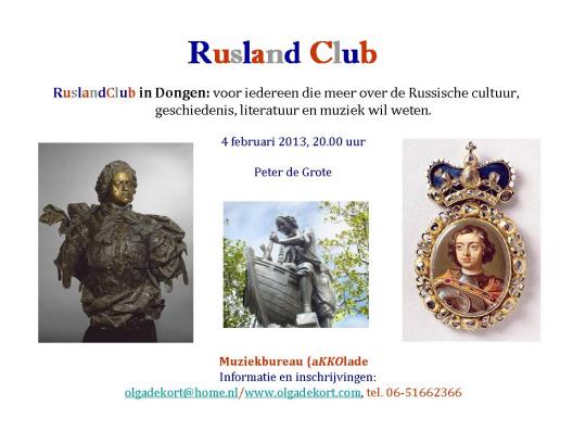 RuslandClub-4februari2013-PeterdeGrote